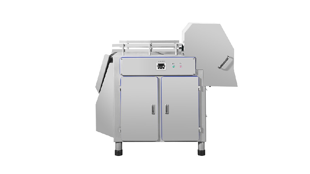 QD2000冻肉切块机实机操作演示